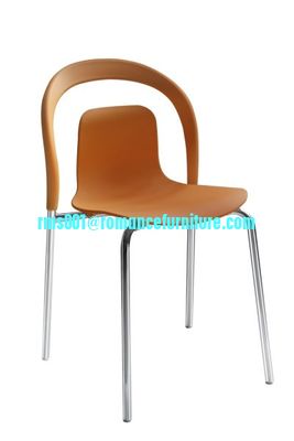 Chaise en plastique à succès avec cadre en acier PC126