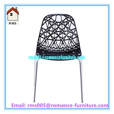 Fabrication de chaises en plastique en forme de fleur en pp chaise en plastique extérieure à l'intérieur PC510