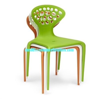 Chaise de salle à manger en plastique de haute qualité, vente chaude PC121