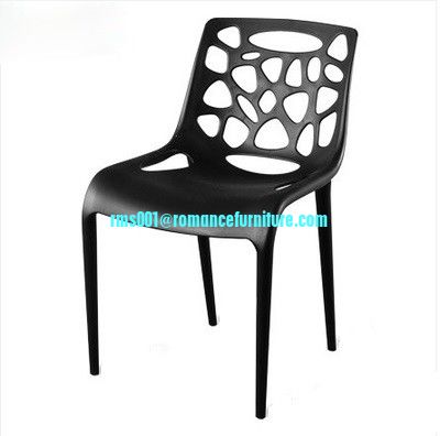chaise de salle à manger en plastique de haute qualité PC129