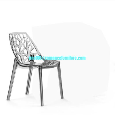 Chaise de salle à manger en plastique de haute qualité, vente chaude PC633