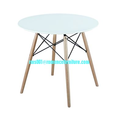 Table de salle à manger LED avec plateau en MDF, en vente, bois de hêtre T-06