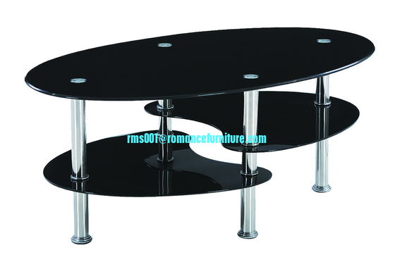 Table basse en verre trempé, vente chaude A084