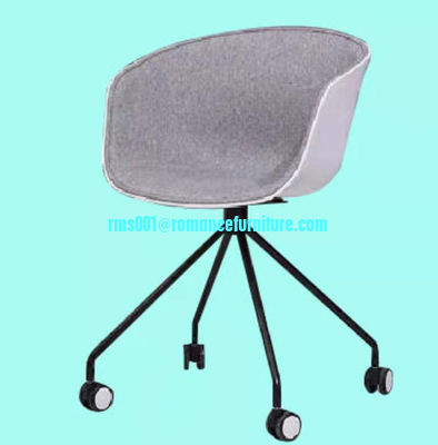 chaise en plastique blanche empilable chaise PC1749