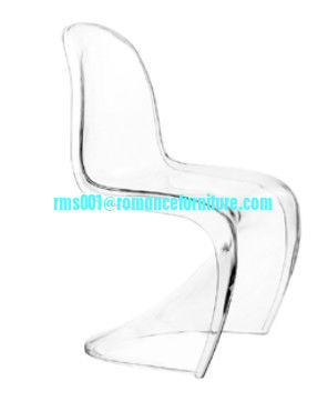 Chaise en plastique de design moderne Chaise de loisirs Chaise de salle à manger PC OW-PC113