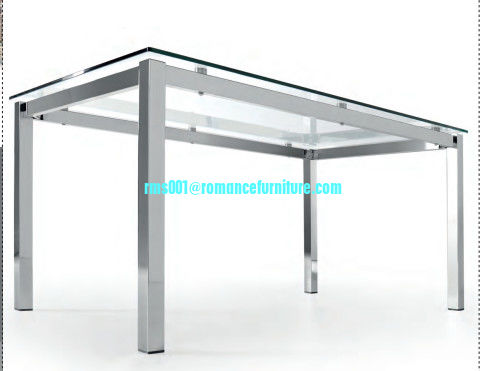 Table à manger en verre PIAMONTE