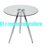 Table à café en verre Ø500*550 mm