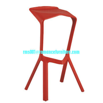 Tabouret de bar en plastique, nouveau design 2015, pratique et confortable. pc-042