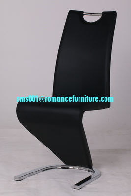 Chaise de salle à manger en cuir coloré prix d'usine Chine, meubles de salon C5041