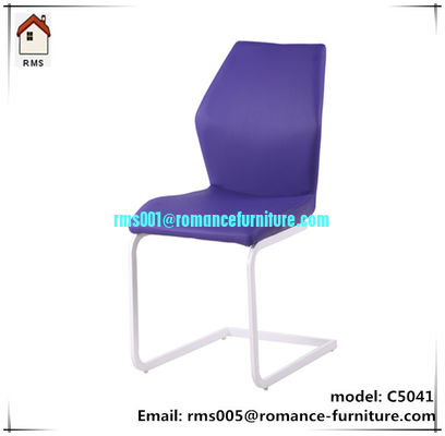 Chaise de salle à manger en cuir coloré prix d'usine Chine, meubles de salon C5041