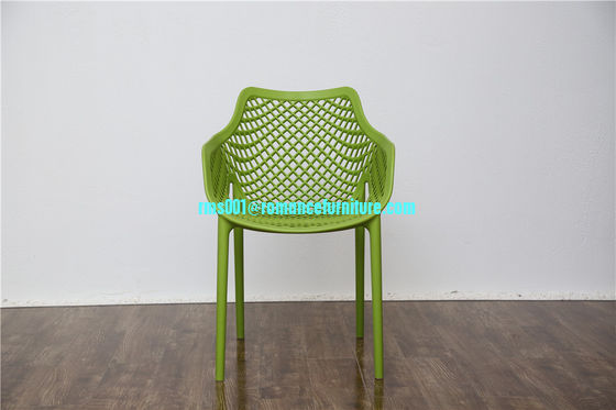 chaise de soirée en plastique à bras empilable PC604