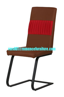 Chaise de salle à manger design en PU et tissu pour la vente en gros C1607