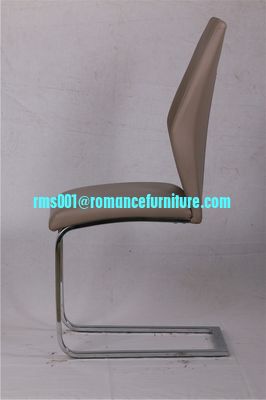 Chaise de salle à manger de restaurant moderne en cuir C1617