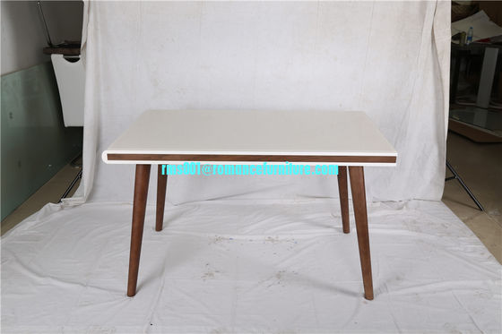 table à manger en MDF blanc T601