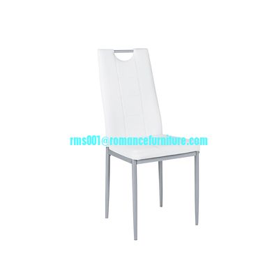 Chaise à manger en cuir en PU/en poudre