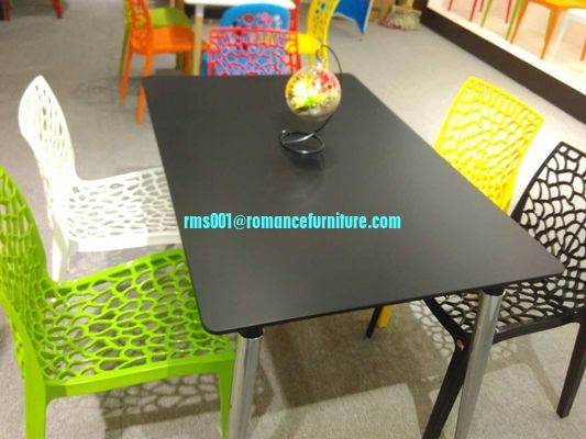 chaise en plastique blanche empilable chaise de banquet PC635-1