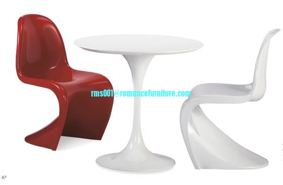 Meubles de maison chaise de bistrot en plastique empilable chaise de loisirs PC632