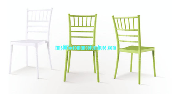 chaise de design de luxe en plastique chaise à manger empilable chaise de loisirs pc606