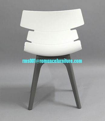 chaise design fantaisie plastique chaise de salle à manger pp colorée chaise de loisirs PC672
