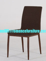 Chaise de salle à manger en cuir noir de haute qualité, vente chaude C1650