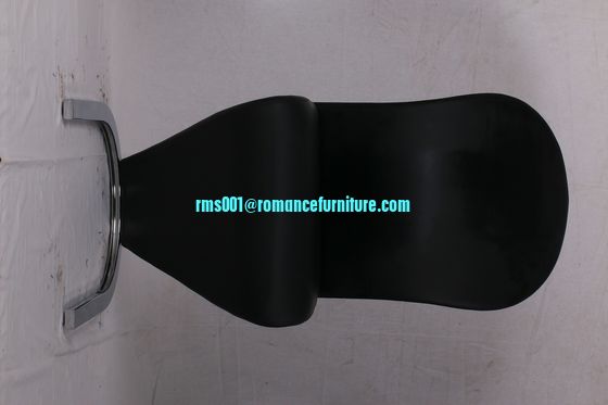 chaise à manger en cuir noir de haute qualité C1619