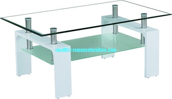 Table basse en verre trempé, vente chaude A058