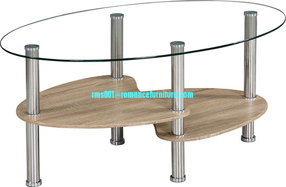 Table basse en verre trempé, vente chaude A626