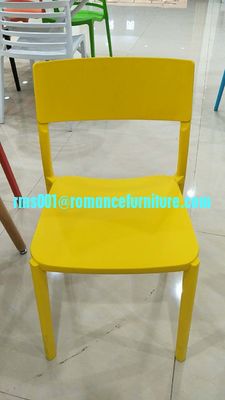 Chaise de salle à manger en PP de haute qualité, vente chaude, chaise de salle à manger de loisirs, empilable PC665