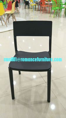Chaise de salle à manger en PP de haute qualité, vente chaude, chaise de salle à manger de loisirs, empilable PC665