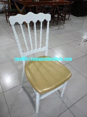 chaud à vendre chaise de salle à manger en métal de haute qualité chaise chiavari chaise tiffany chaise empilable PC637-3