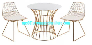 Chaise de repos en métal avec coussin TX002