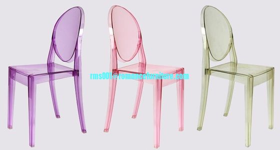 Chaise en plastique de conception moderne, chaise de loisirs, chaise de salle à manger PC DC109