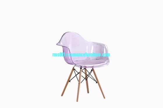 Chaise en plastique de conception moderne, chaise de loisirs, chaise de salle à manger PC PC612