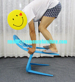 chaise en plastique blanche empilable PC107